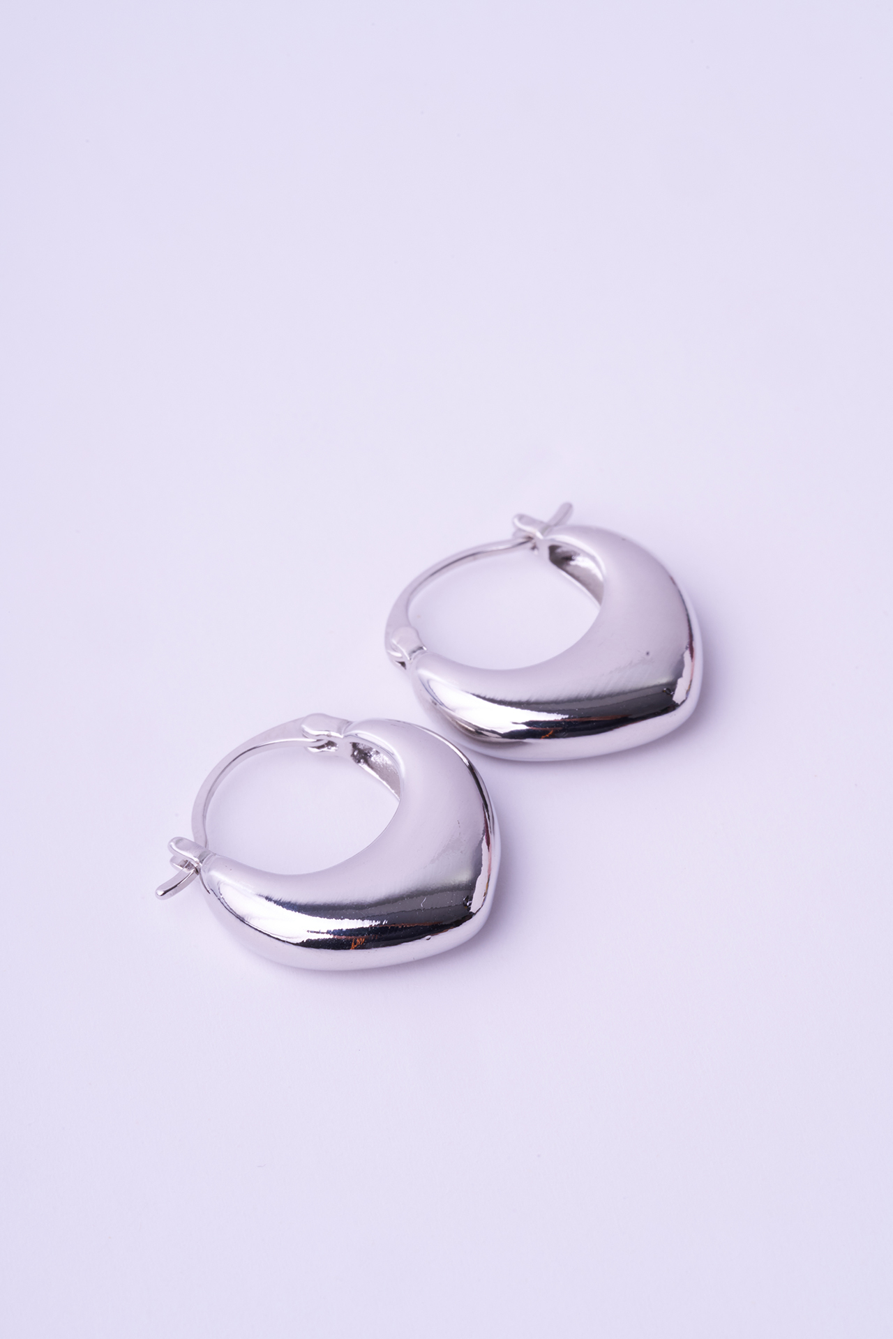 Cute Mini Bag Küpe - Silver - Mirey