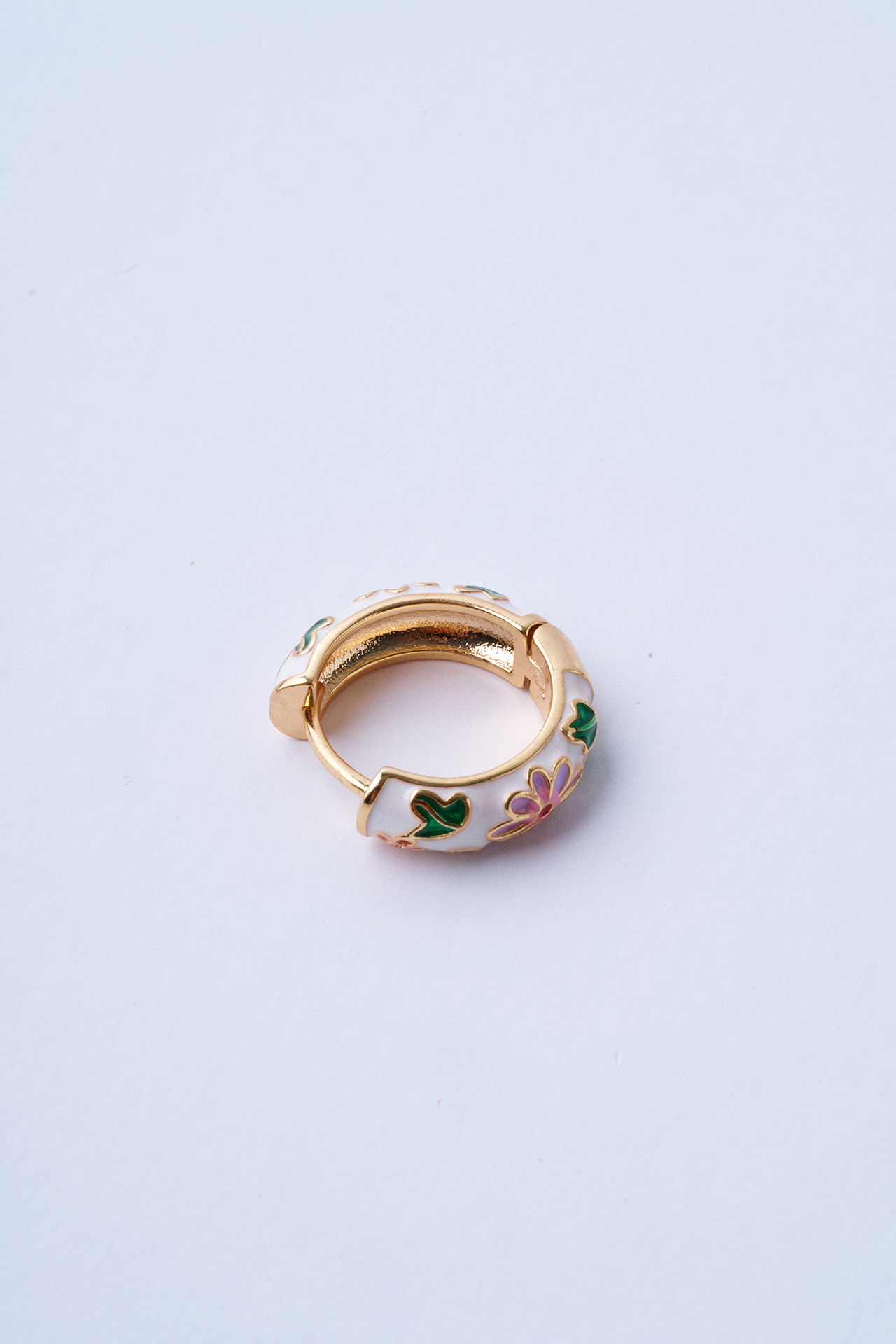 Daisy Rice Küpe - Beyaz - Mirey (1)