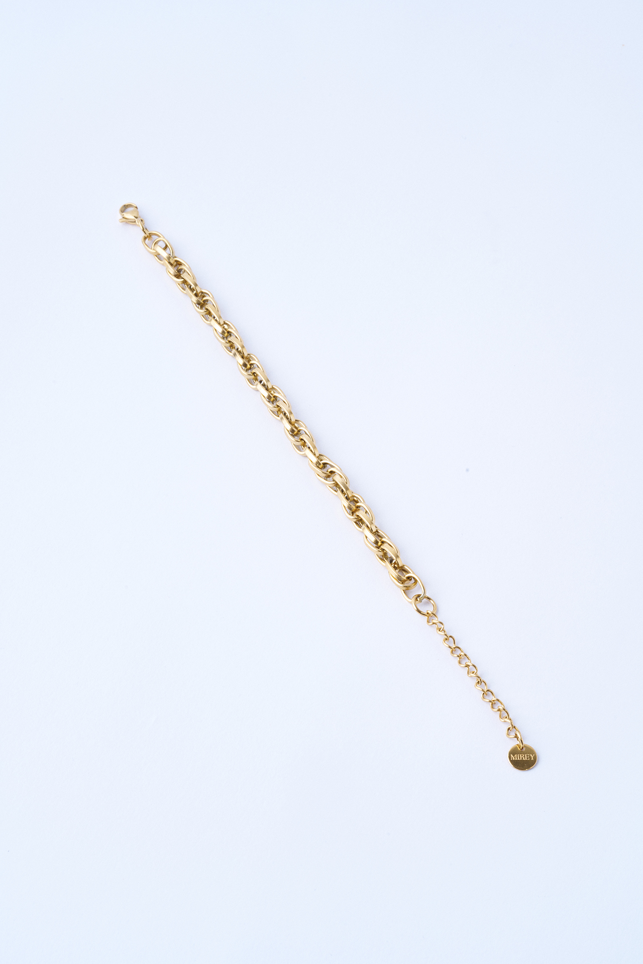 Finery Burgu Zincir Çelik Bileklik - 3