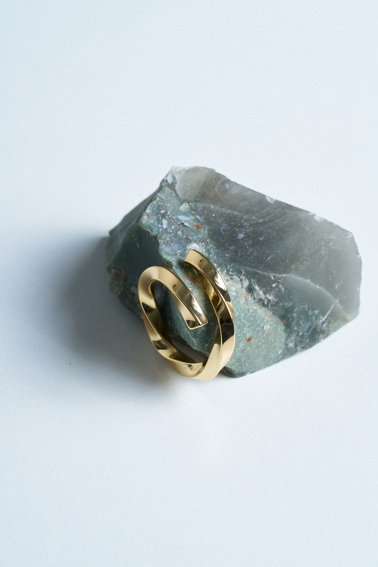 Frida Burgu Ayarlanabilir Çelik Yüzük - 5