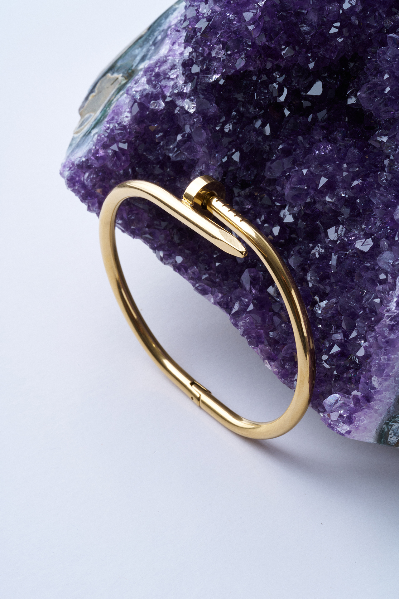 Goldy Çivi Çelik Bileklik - Mirey (1)