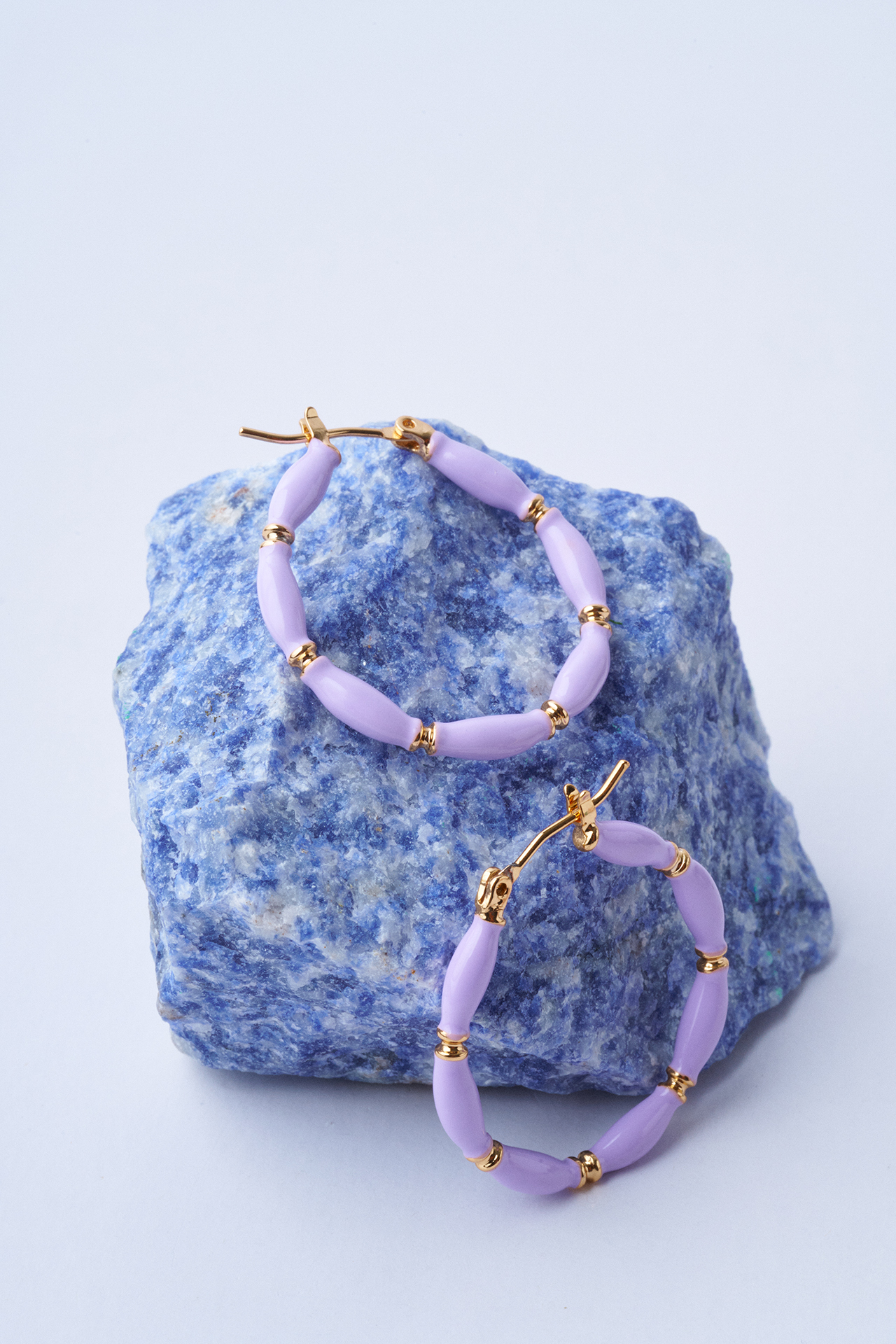 Lilac Bean Küpe - Mirey (1)