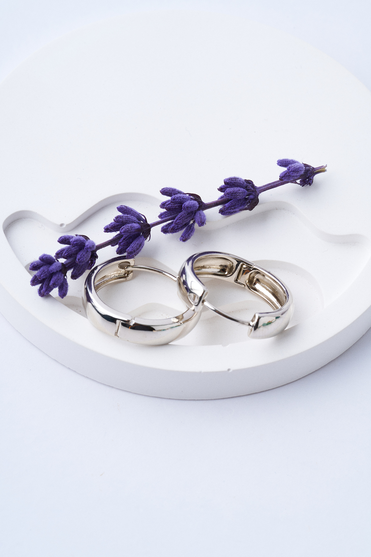 Lolla Oval Çelik Küpe - Mirey (1)