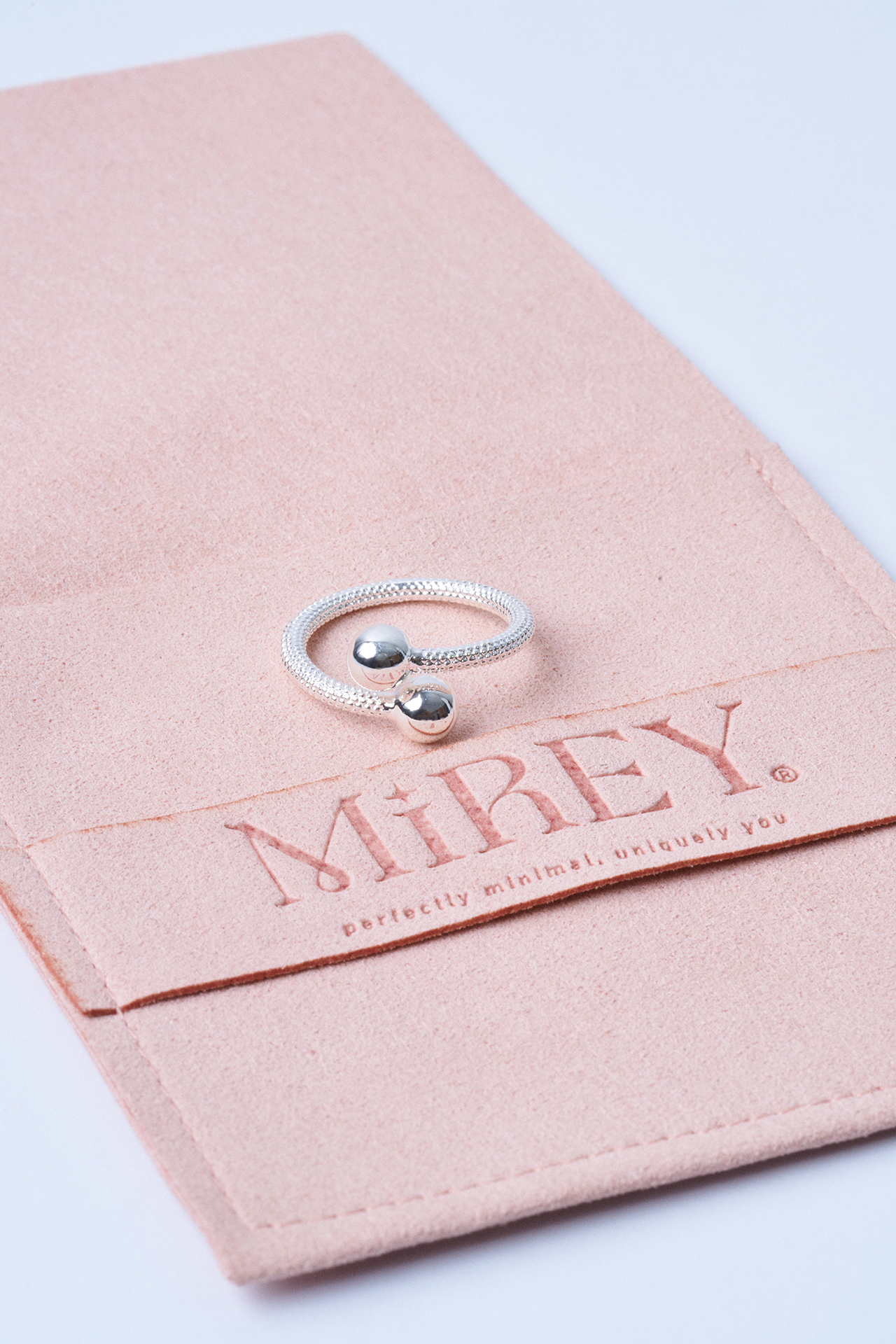 Magnet Ball Silver Ayarlanabilir Çelik Yüzük - 4