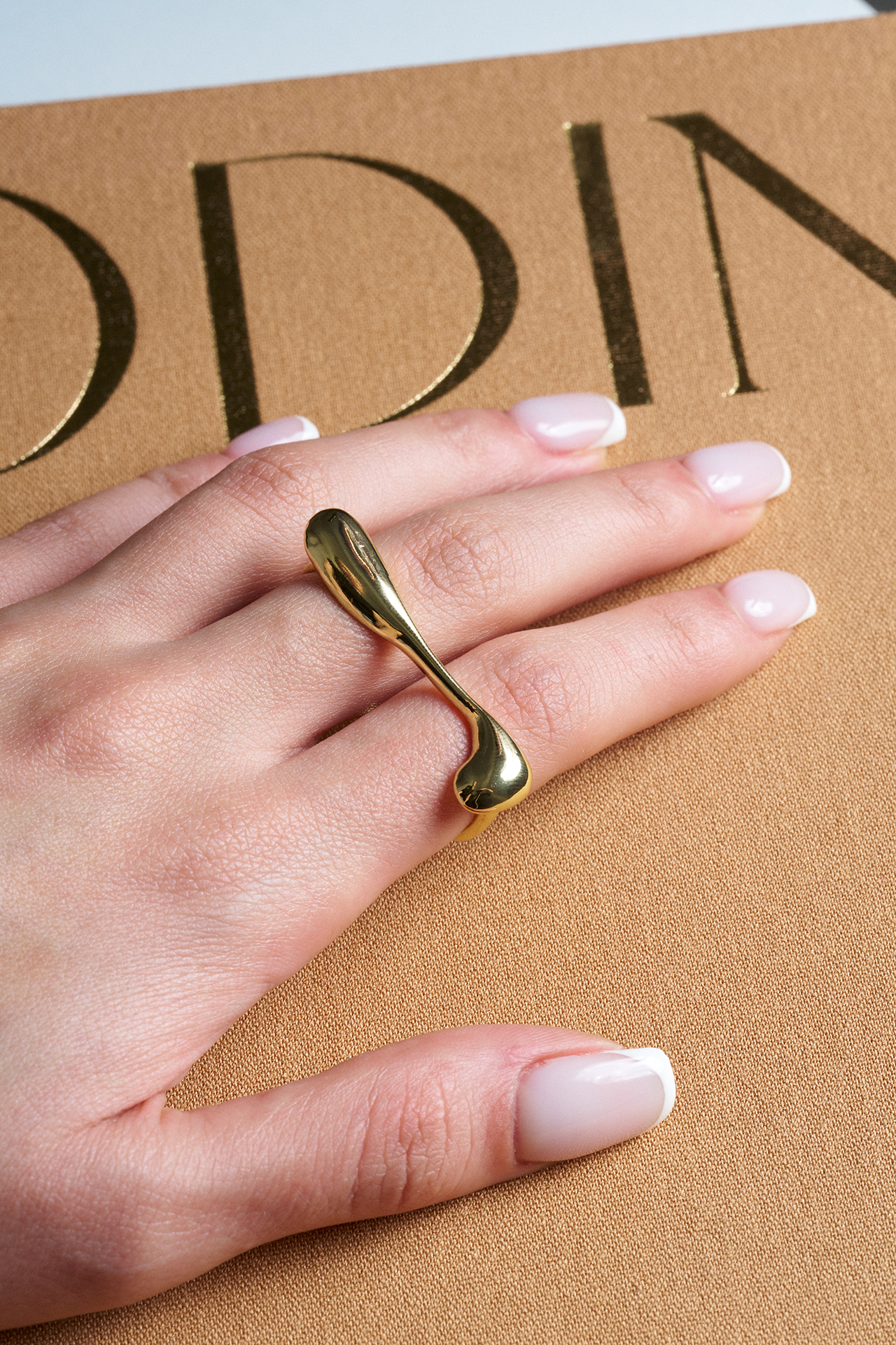 Monica Çift Parmak Pinterest Yüzük - Mirey