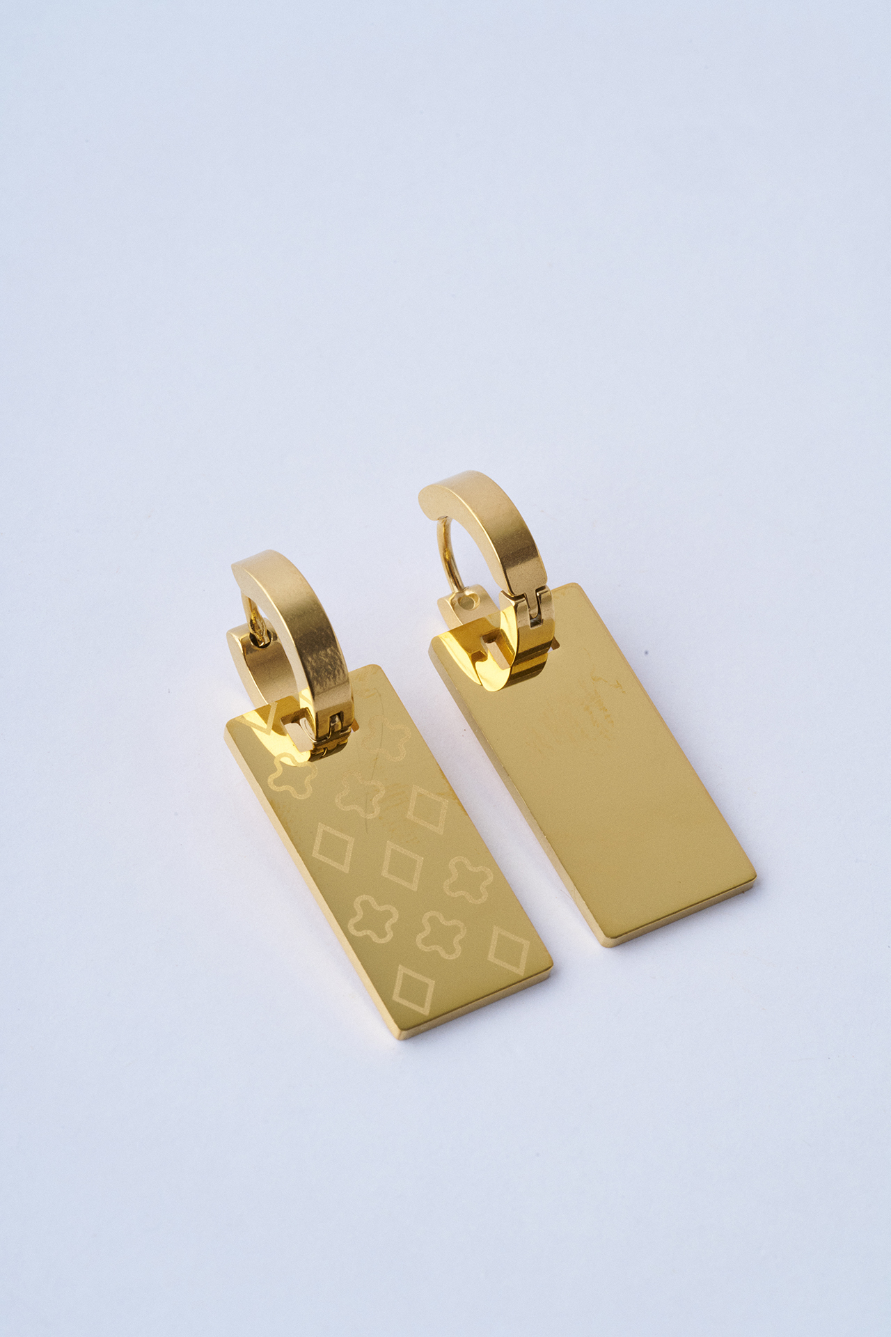 Patern Çelik Küpe - Mirey (1)