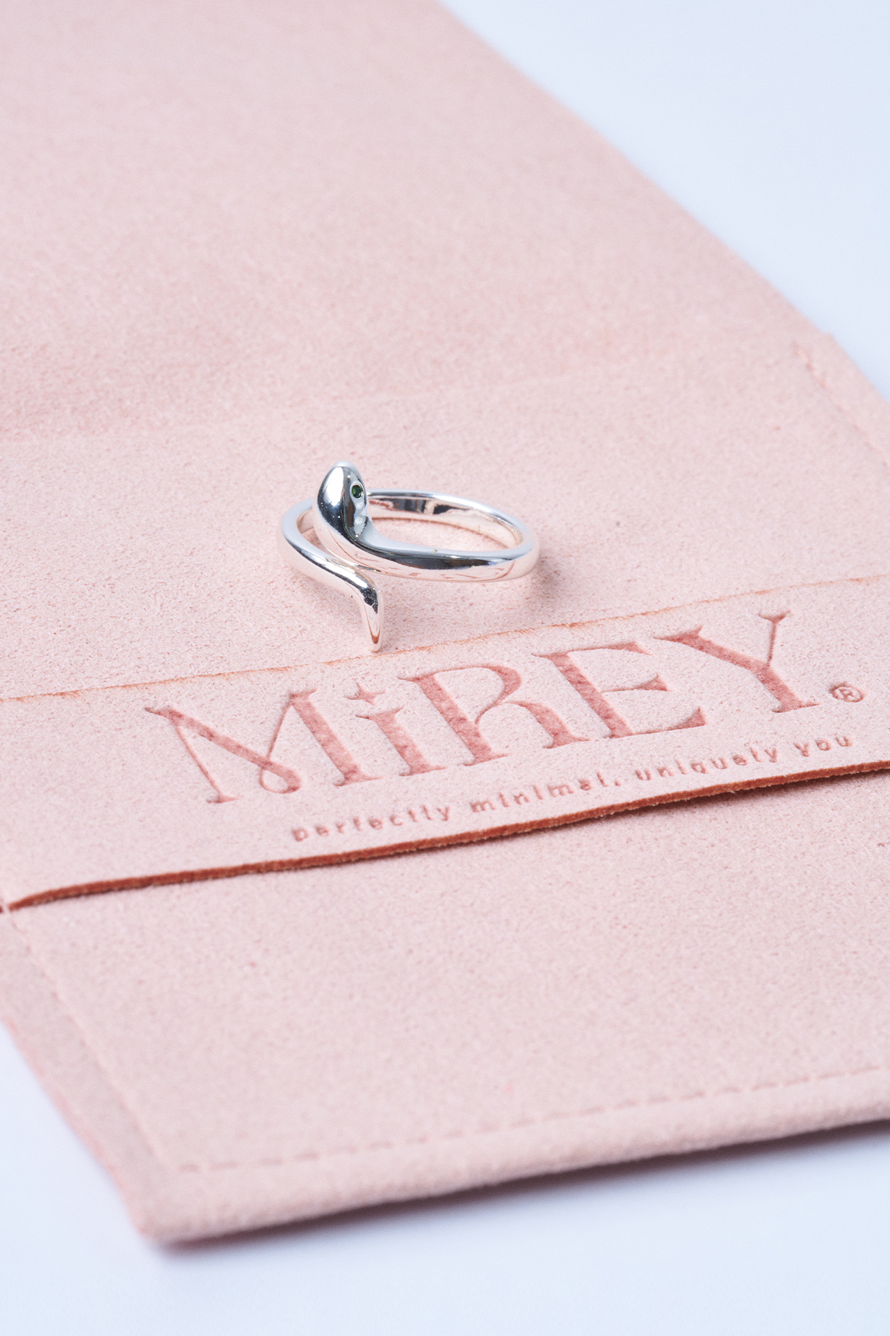 Silver Snake Ayarlanabilir Çelik Yüzük - 4