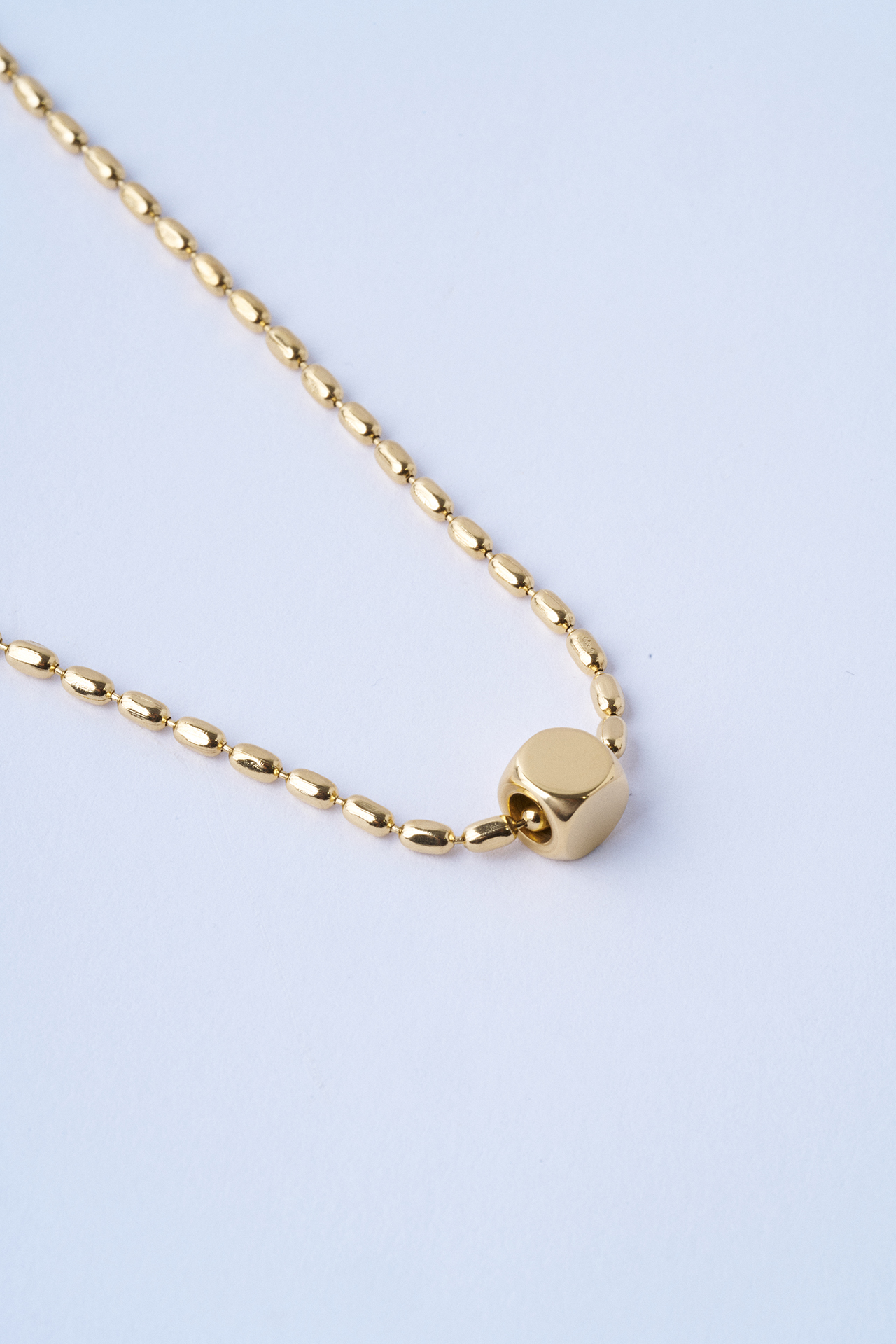 Simple Chic Çelik Kolye - 2