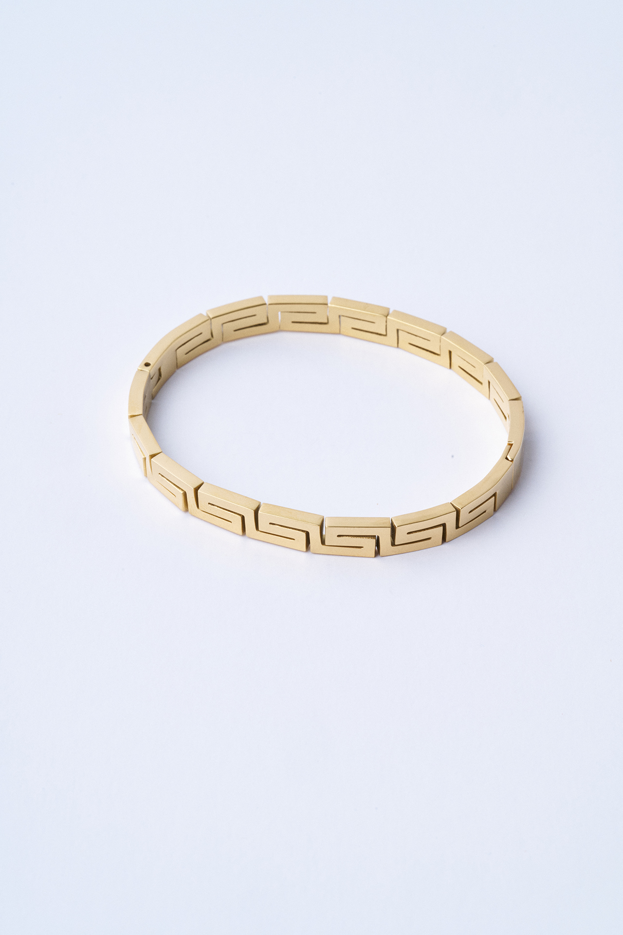 Snake Desenli Çelik Bileklik - Mirey