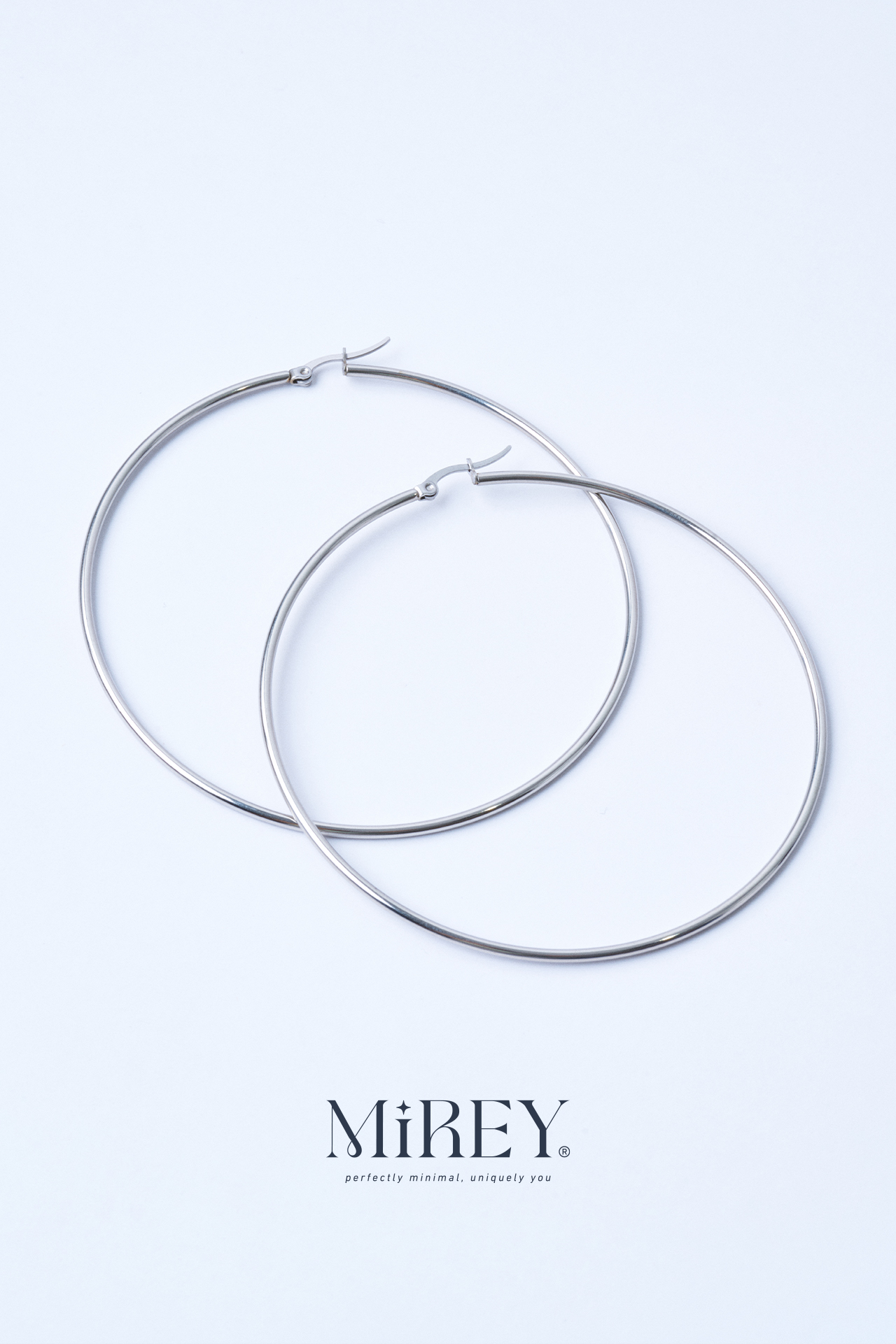 XLHoop Büyük Halka Çelik Küpe - Mirey